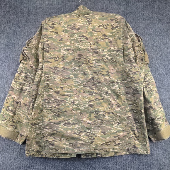 U.S. Army Men's Combat Uniform Digital Camouflage Coat Size Medium Cotton Blend - Picture 3 of 13
